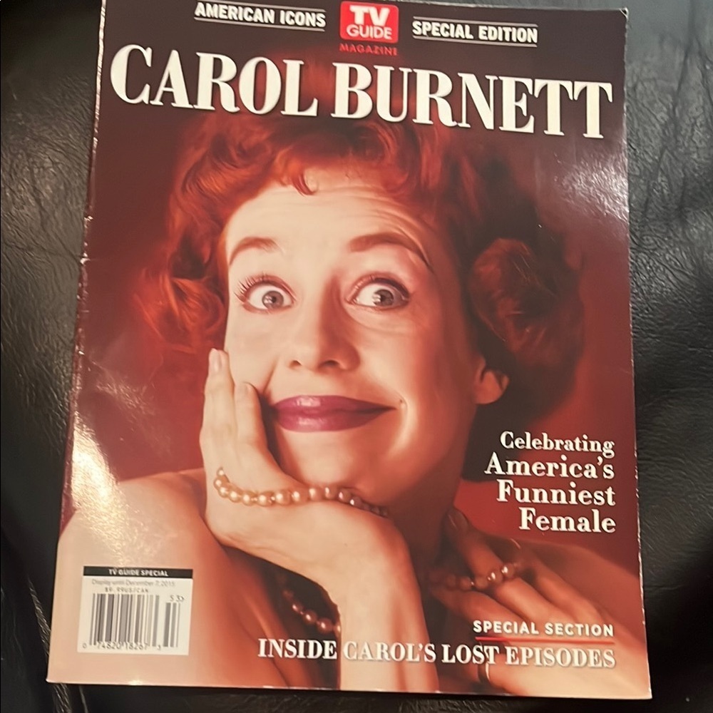 Carol Burnett TV Guide Magazine Cover